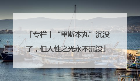 专栏丨“里斯本丸”沉没了，但人性之光永不沉没